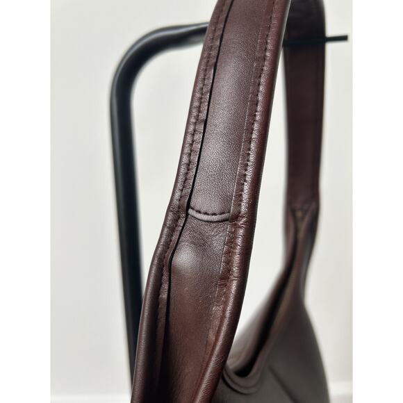 Vintage Y2K 90s Coach Shoulder Bag 9025 Ergo Zip Mahogany Brown No HangTag 1998 - Picture 7 of 16